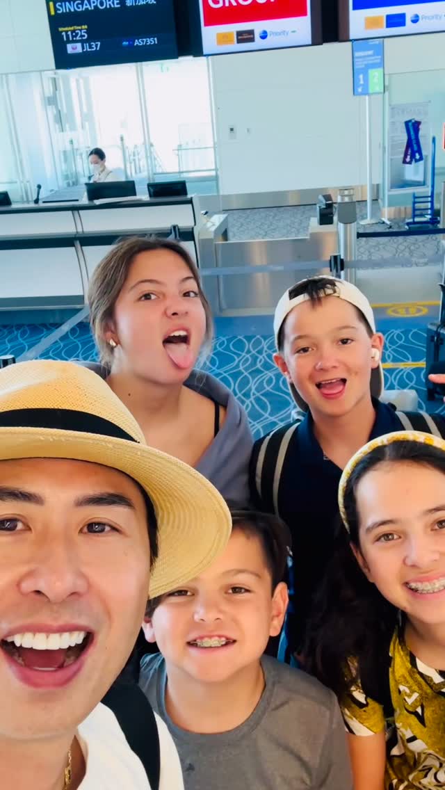 We’ve had a busy 7hr layover in Tokyo. We cleared immigration and headed straight to ramen at 5am. The kids stocked up on Japanese snacks and we spent the next couple hours in the lounge with even more food 😱 Everyone showered, got massages and felt refreshed ❤️
We are finally boarding flight 3 of 3 to Singapore @japanairlines 🛫 and we can’t wait ❤️
.
.
.
.
.
.
.
.
.
..................................................................... #TheTengMoures #roadtrip #travel #Summer #Vacation #familytime #makingmemories #proudparents #dreamteam #july #ssparents #family #familylife #lovewins #gayswithkids #2dads #lovinglife #loveofmylife #happyfamily #twodads #LoveMakesAFamily #modernfamily #instagood #instafamily #LGBTQFamily #nextgeneration #photooftheday