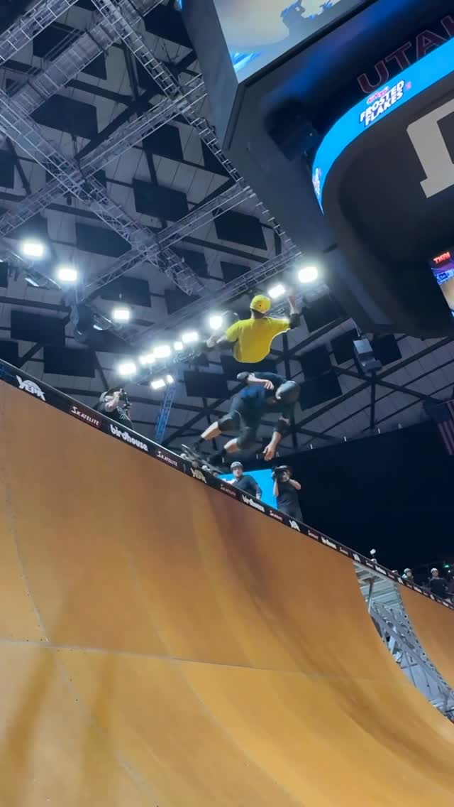 With over 20 years of doubles routines under their belt, it’s always a treat to watch @tonyhawk and @andymac720 skate together live!
Thank you all for coming out! Stay tuned for more clips to come from the day and catch you for Women’s and Men’s finals!