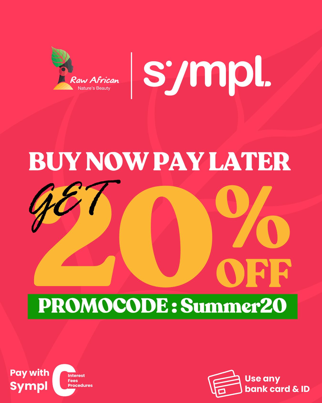 👋🏼 We’re excited to announce our partnership with Sympl! Get 20% OFF when you pay with Sympl.
Here’s how:
1️⃣Visit our website
2️⃣Pick your favorite product.
3️⃣Click on ‘Pay with Sympl’.
4️⃣Fill in your details.
5️⃣Checkout and enjoy 20% off your order!
Shop now and save with Sympl! 🛍️”
“👋🏼 نحن متحمسون لإعلان شراكتنا مع Sympl! احصل على 20% خصم عند الدفع باستخدام Sympl.
كيف؟
ادخل على موقعنا الإلكتروني.
اختر منتجك المفضل.
اضغط على “الدفع باستخدام Sympl”.
املأ بياناتك.
اكمل عملية الدفع واستمتع بالخصم!
تسوق الآن ووفّر مع Sympl! 🛍️”