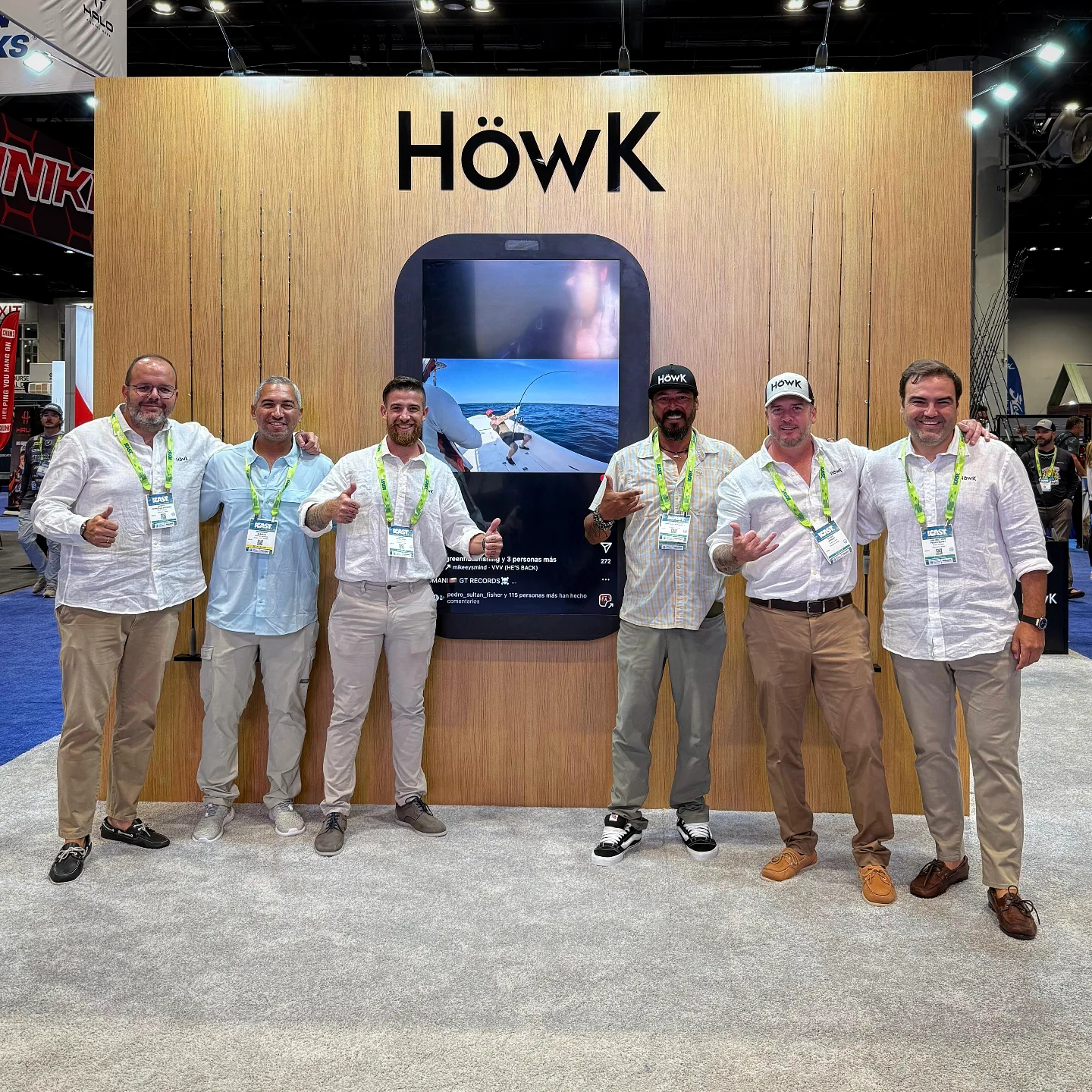 DAY 1 @icastshow 🦈 We wait you at @howkfishing booth🔥
.
.
.
.
#icastflorida #icast #florida #floridaliving #ilovefishing🎣 #ilovefishing #florida #orlando #orlandoflorida #rods #reel #fishingreels #fishingexpedition #fishinglures #popping #jigging
