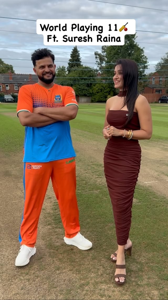 Apke 11 mein konse players hote? World 11 across all formats
Shefali’s wadrobe @rooshy.in
#shefalibagga #cricket #sureshraina #playing11 #wcl