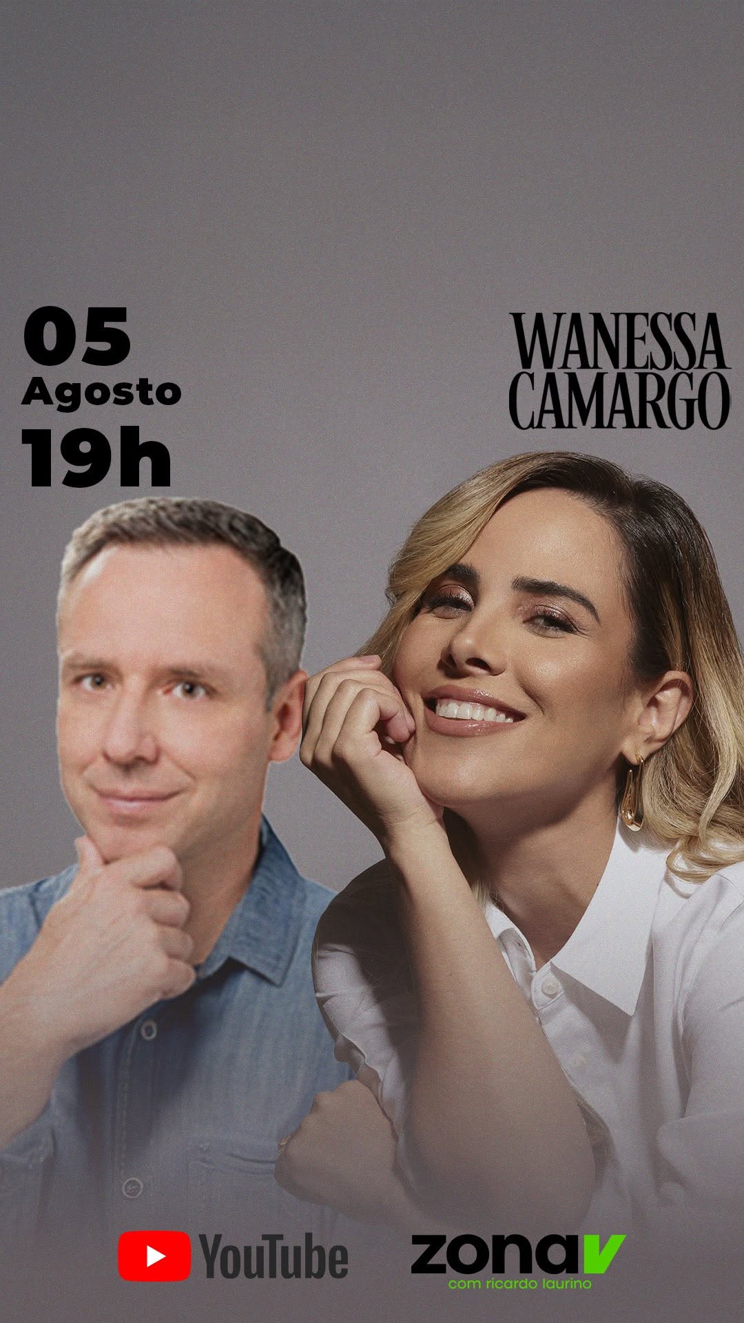 No dia 5 de agosto, estarei no @zonavpodcast com meu amigo @ricardolaurino para uma conversa muito especial sobre um tema que transformou a minha vida: o veganismo. 🌱
Vai ser um bate-papo de coração aberto e espero vocês a partir das 19h, no canal do Zona V.