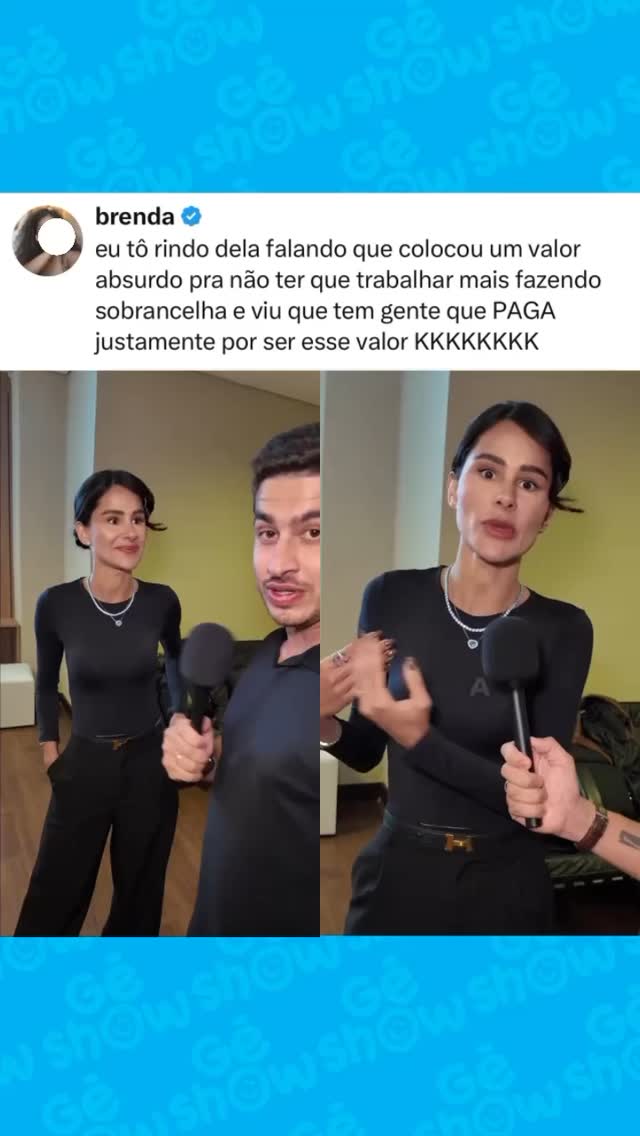 Nathalia Beauty explicou o motivo de cobrar R$12 MIL para fazer uma sobrancelha… e aí, vocês pagariam? 😳💸
• Siga @geshow para mais conteúdos
🎥: marlonwlourenco
#famosos #fofoca #babados #nataliabeauty