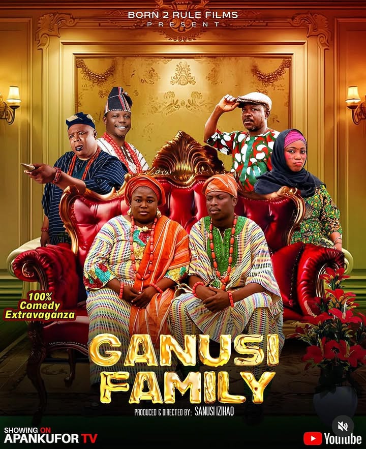 GANUSI FAMILY
Showing Now On APANKUFORTV Youtube Channel
Enjoy Your Beautiful Evening With This Comedy Film
Produced & Directed By Oko Mi: @apankufor1 🥰