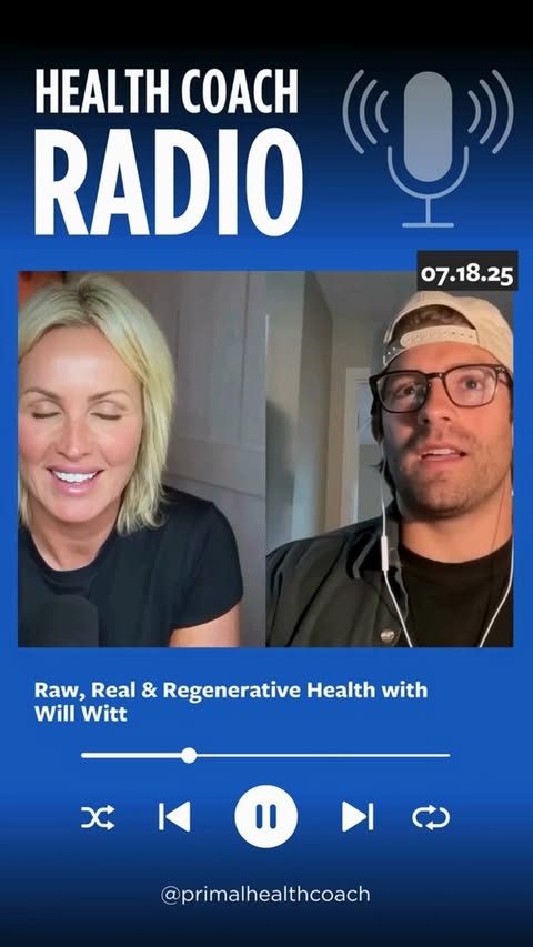Raw, Real & Regenerative Health with Will Witt
Will Witt is a force to be reckoned with when it comes to Freedom Food
and Foundational Health. He is a two-time national bestselling author,
international speaker, primal health coach, and CEO of Pure Basics
Collective, and is here to share his passion for natural health and
personal sovereignty.
Known for his viral videos with over a billion views, Will is on a mission
to wake people up and help them reclaim their health, autonomy, and
connection to real food. He believes that ancestral health should be
accessible and unignorable, and his latest book, Do Not Comply, and
his online farmer’s market are just two ways he’s achieving this.
Will lives in Florida with his dog, Rocky, and embodies regenerative
living in his daily life. In this episode, he’s here to discuss his work and
inspire others to make positive changes in their lives.
Click the link in our bio to listen to the entire episode!