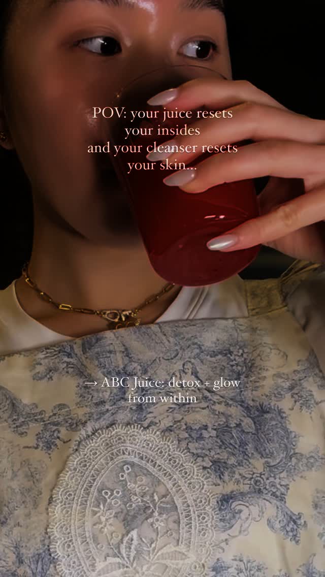 Glow from inside out…
ABC Sorbet Facial Cleanser @unleashia
#unleashia #sorbetcleanser #kbeauty #glassskin #skintok #pores #skincare