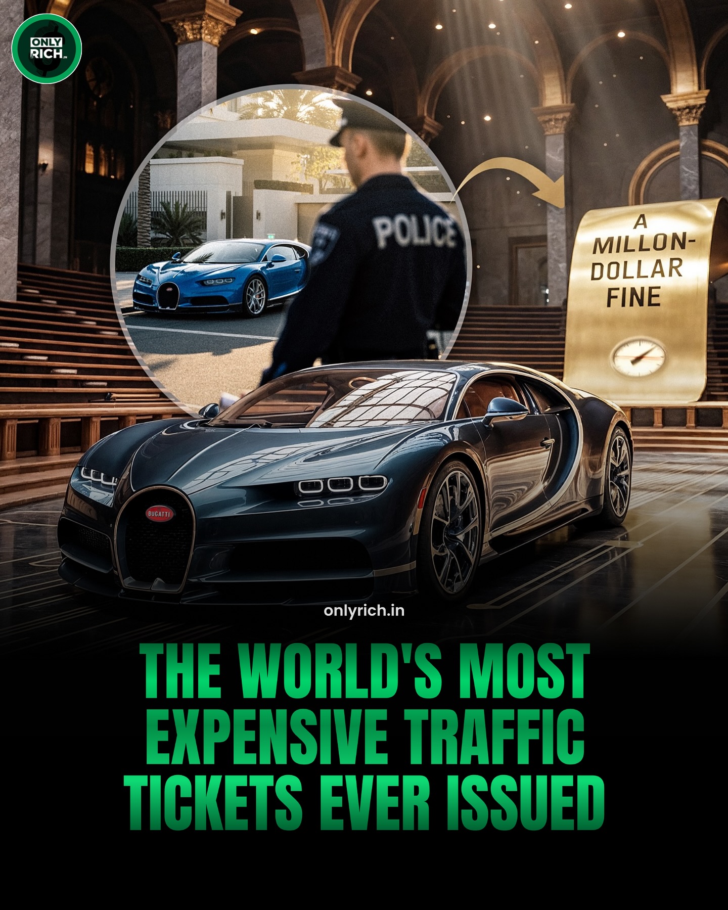 In some countries, speeding doesn’t just cost you points—it can cost you a fortune
Switzerland and Finland tie traffic fines to your income, which means the richer you are, the more you pay
A Swiss man once paid over $1 million for driving 180 mph in a Mercedes SLS AMG
In Finland, a businessman was fined $275,000—for doing 50 in a 25 mph zone
And in the UAE, one 23-year-old racked up $300,000+ in fines by triggering 1,200 speed cameras.
Being rich might get you the car—but not a discount on the ticket.
Follow @onlyrich.in for more wild money facts
#Supercars #LuxuryLife #TrafficFines #Switzerland #Finland #UAE #LawAndMoney #Speeding