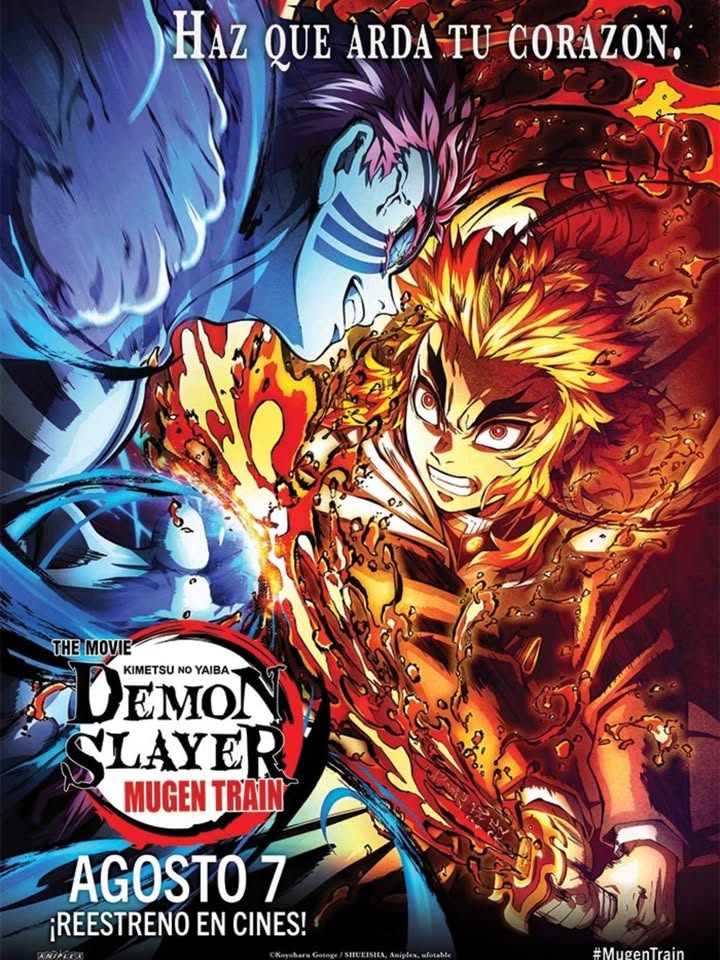 ¡Respiración de la llama, novena postura! 🔥 ¡No te pierdas el re-estreno de #DemonSlayer #MugenTrain en cines!
México, 7 de Agosto. ¡Boletos ya a la venta!:
https://bit.ly/MugenTrain2025