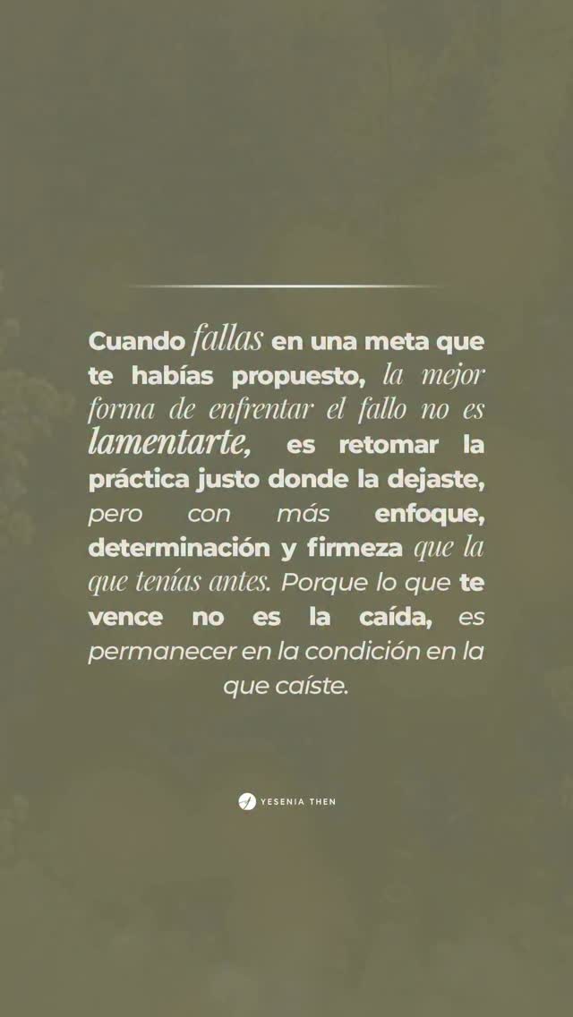 📖 “El justo puede caerse siete veces, pero vuelve a levantarse..” Proverbios 24:16 (NTV)