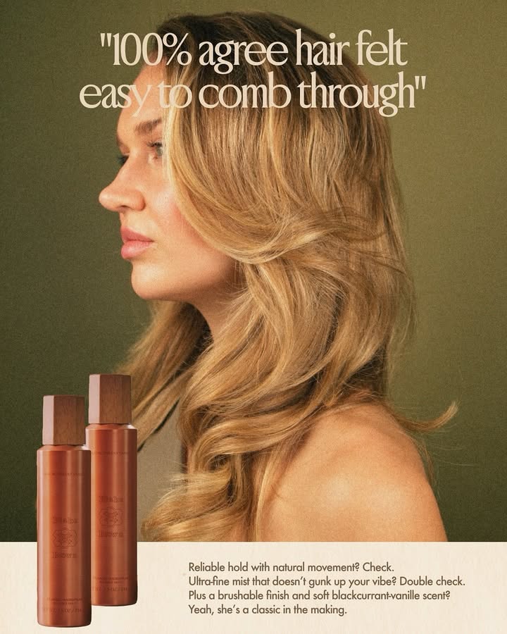 Meet the mist that does the most: sets, smooths and smells like a dream.
Our iconic Classic Hairspray plays nice but holds strong, new at @target