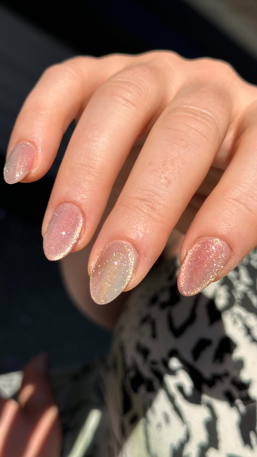 The new @uglyducklingnails HONEY 🍯 collection is absolutely BUZZZINNNG! I used 5 of 6 colours blended together side by side to create this look and we are in LOVE with the results 😍💜 #nails #nailinspo #nailart #smallbusiness #independentnailartist #nanaimonails #nanaimo #acrylicnails #structuredmanicure #handpainted #art #beauty #alternativebeautyservices #midnightbloom #sirensclaws #uglyducklingnails #trending #honeycollection #goldcateye #honey #buzzing