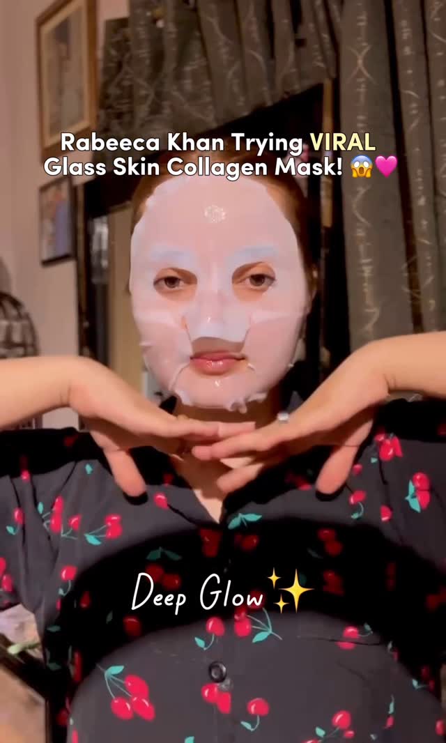 Rabeeca Khan Loving “GLASS SKIN MASK” 🪞🎀 As it leaves her skin looking glowy, glass like within just few hours.
What’s Special?
🧬Tri-Peptides – Smooths fine lines
💧 Collagen Boost – Enhances hydration
🧪Niacinamide – Brightens and evens skin tone
Order now: @nirvanabotanics