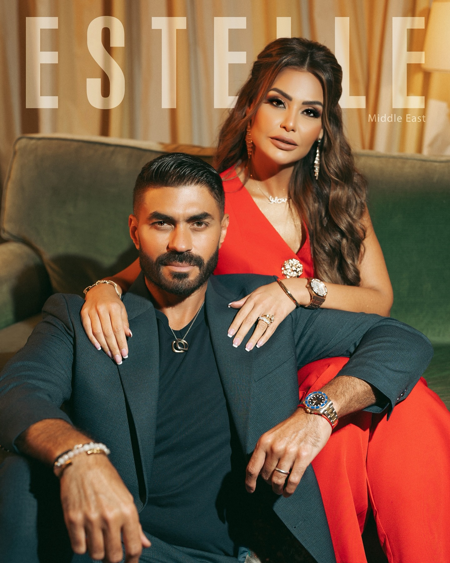 @khaledselimofficial the glowing actor with the golden voice and a true star on screen and stage, shines alongside his graceful wife, @khairiaali the stunning beauty whose elegance captures hearts.
Together, they grace Estelle Magazine Middle East in a captivating Second Look feature a celebration of love, talent, and timeless charm. โจ๐ฌ๐ค๐ซ
Photoshoot for @estelle_magazine_middleeast
Photographer @its_ahmedfayo
Editor @mohamedyossry_
Makeup @dina.helmymakeupartist
Hair @hamada.elmasry.526438
Stylist @rehamrezk
Location @grandniletower
Special thanks to @moka_yousf