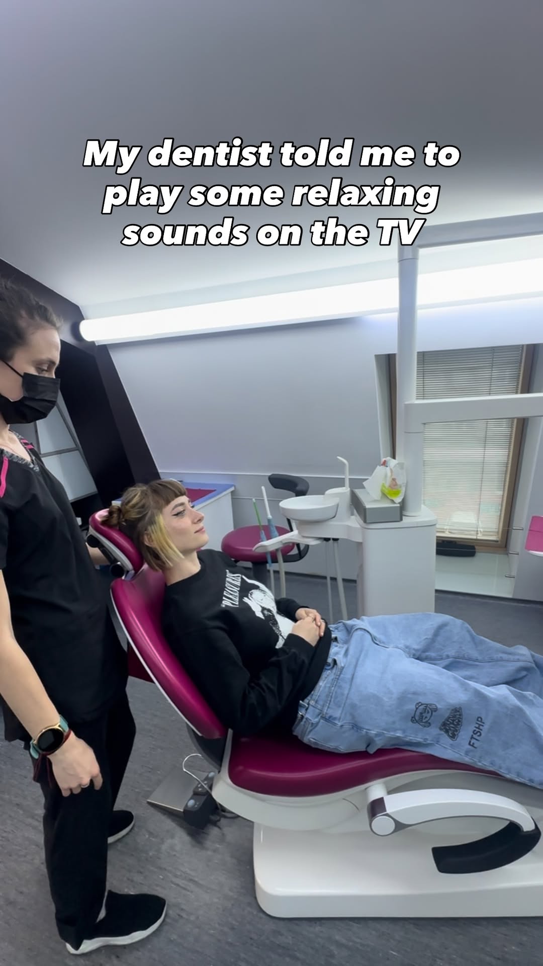 They know how to keep me calm @dentalmedluxury