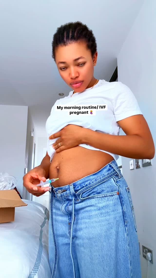 My morning routine/ IVF pregnant 🤰