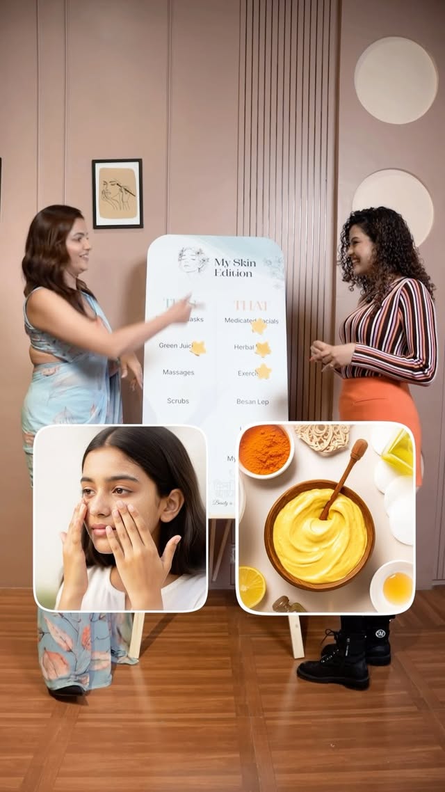 Her Ethics and values not only inspire millions but are also the biggest reason of her Beauty and Glow she radiates….. If you haven’t seen the episode yet , go and check out my link in bio