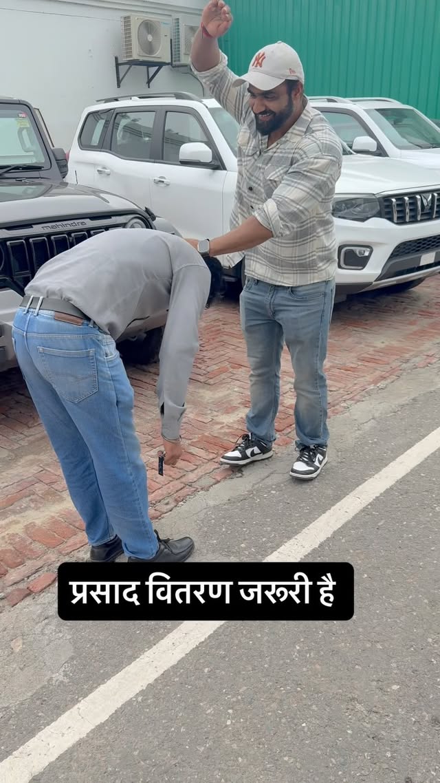 प्रसाद वितरण जरूरी है follow @niteshsoniy for more #insta #reels