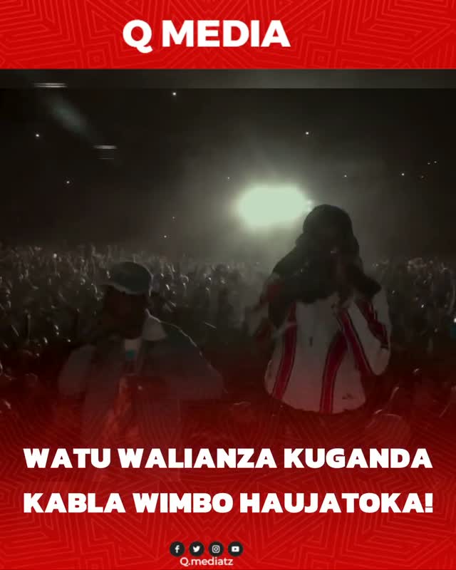 Wimbo wa @itsdvoice pamoja na @mzeewabwax_1 Ganda ulianza kupokelewa vizuri tangu siku ya kwanza wanauimba Live katika tamasha la Chuo kwa Chuo na Watu walionyesha kuupokea wimbo huo kwa mikono miwili na hatimae leo umetoka na watu bado wanaendelea Kuganda
———————————————————————————————
Karibu kutangazi nasi biashara yako kwa Bei nafuu sana.
Wasiliana nasi +255 688 986 518
••••••••••••••••••••••••••••••••••••••••••••••••••••••••••
#QmediaTz #Qentertainment