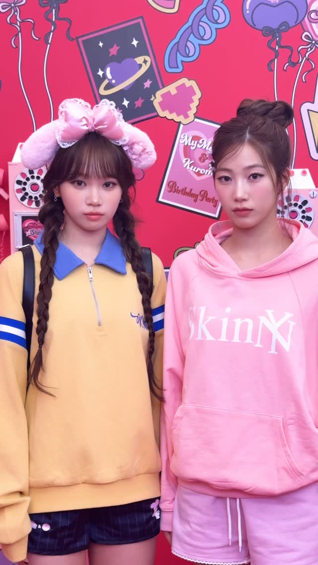 Having fun is our mission😆🎉
#LE_SSERAFIM #르세라핌
#KIMCHAEWON #김채원 #KAZUHA #카즈하
#LE_SSERAFIM_DIFFERENT
#LE_SSERAFIM_Kawaii
#mymelodykuromi