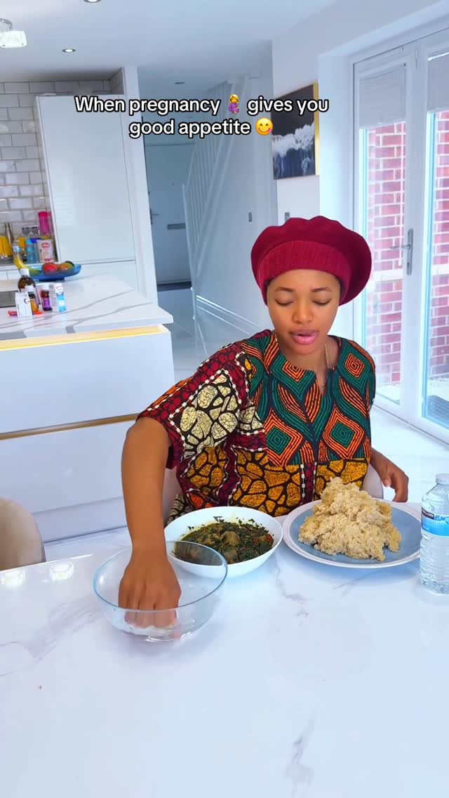 When pregnancy 🤰 gives you good appetite 😋