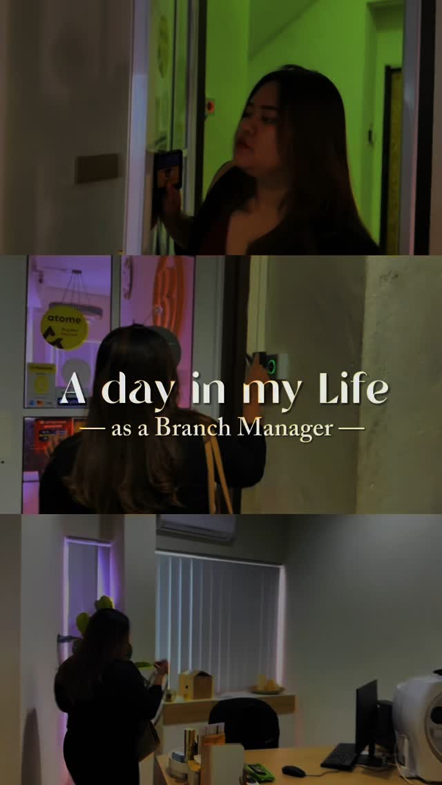 โจ Bukan kerja sorang, tapi team yang hebat bikin semuanya jadi
Sebagai branch manager, kami jaga kualiti, jaga semangat, jaga nama spa
Sama-sama menuju kejayaan ๐
#BeyllaFam #BeyllaMedispa #MiniVlog