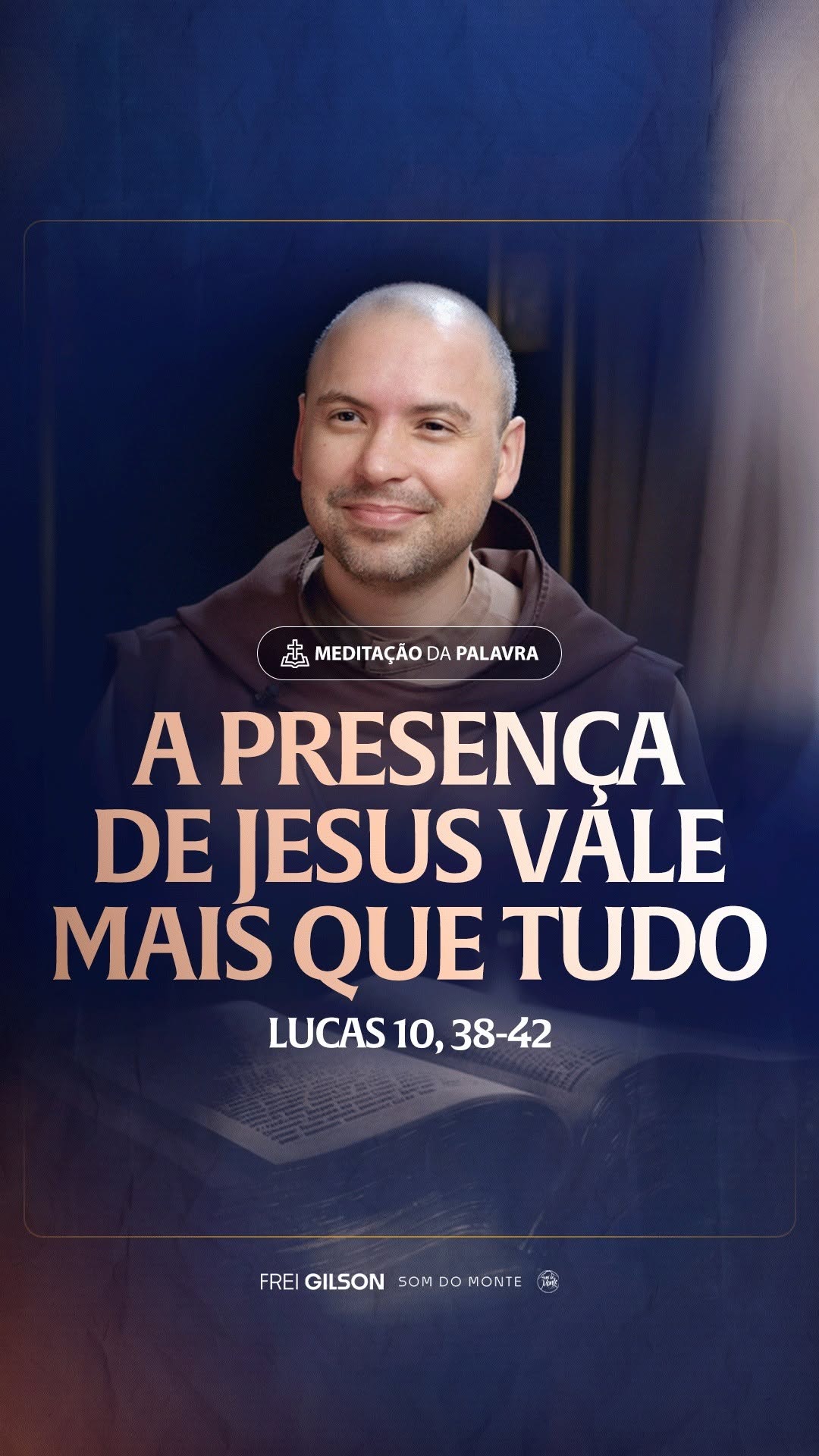 A presença de Jesus vale mais que tudo | (Lucas 10, 38-42) #2412
Passagens Complementares:
Salmo 26,4
Mateus 6,33
Hebreus 12,2
Exodo 33,15