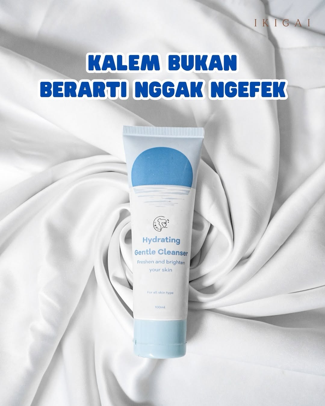 Kadang kita mikir, skincare harus โkerasaโ baru efektif. Padahal yang paling cocok, justru yang nyaris nggak terasa.
IKIGAI membersihkan, melembapkan, dan menenangkan โ tanpa drama.
Karena yang gentle juga bisa powerful ๐
#SoftButStrong #GentleSkincare #IkigaiEffect