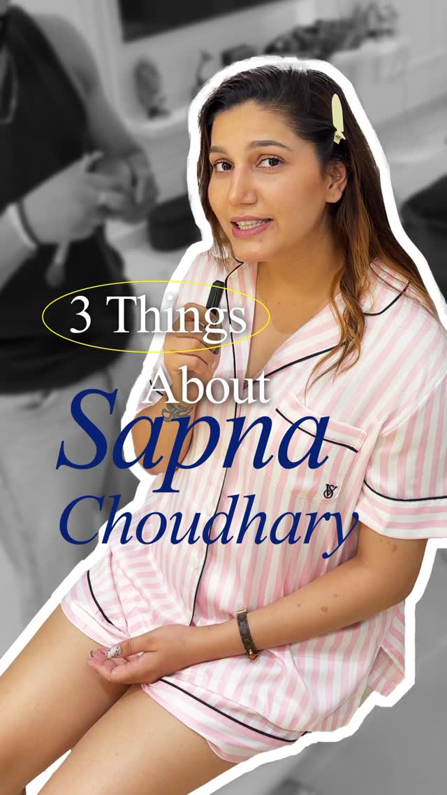 Not everything is on the ’gram.
Here are 3 things about me you probably don’t know! 🌸
#gettoknowme #unfiltered #sapnaxdrama #sapnachaudhary