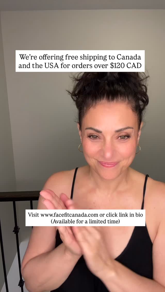 Great news! We are offering free shipping to Canada and the USA for orders over $120 CAD. This offer lasts for a limited time only so visit www.facefitcanada.com or click link in bio to order today ❤️
#freeshipping #facefitcanada #facefitroller