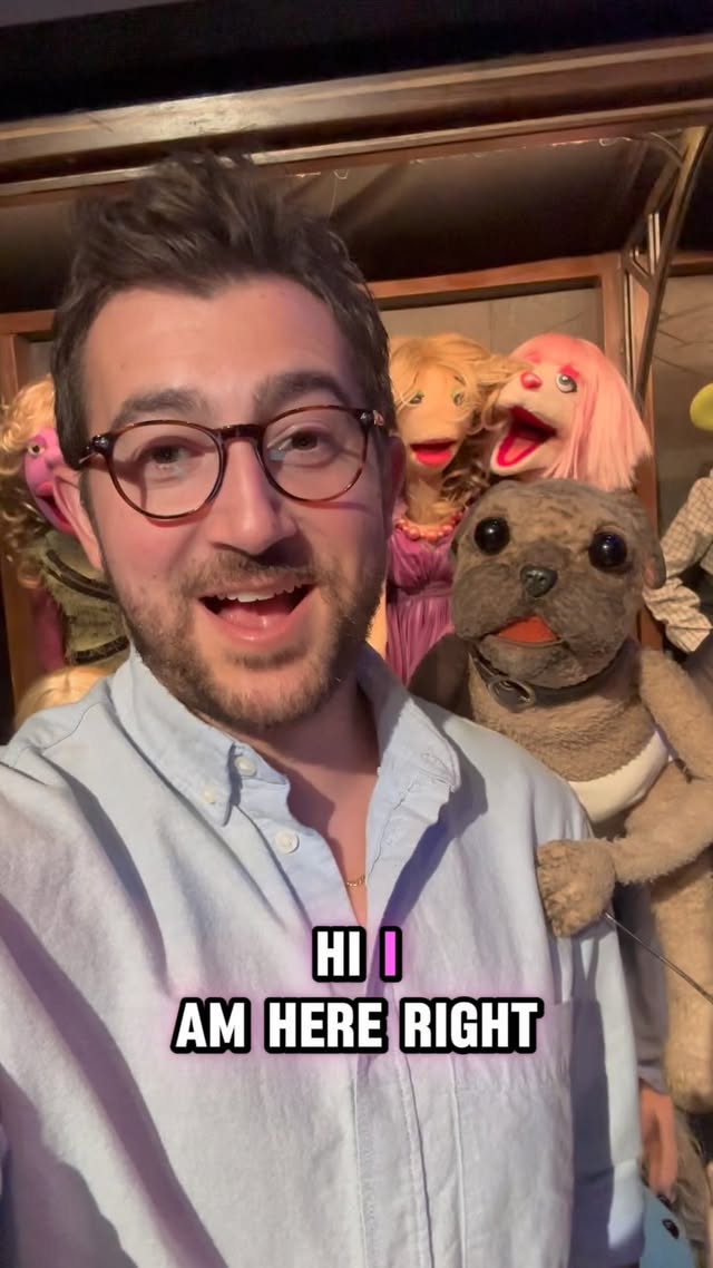 I met this dog at @puppetup and made a new best friend!
#fyp #phineasandferb #voiceactor #puppet #comedy #funny