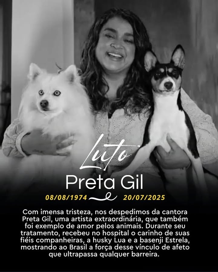 Em meio as chuvas que tomava conta do nosso estado lembrou-me que a única pessoa artista preocupada com os animais do nosso estado era a querida @pretagil 💛🍃 numa enorme corrente de mobilização recebo ligação de sua assessoria informando que ela iria ajudar na divulgação da @voaa_vaquinha para atender nosso estado, em seguida a própria @pretagil entrou em contato pelo direct com o @institutoproanima e disse que era necessário continuar a mobilização por Recife e região metropolitana, a notícia do desencarne da Preta me pegou de surpresa, um susto misturado que era mais uma Fake News nas redes sociais, sendo que não 🥺 infelizmente perdemos um ser humano com um coração ♥️ enorme, ela se importava com as pessoas e principalmente com os animais! Preta, que seu legado permaneça vivo em cada um de nós, e obrigado por ter estendido sua FORÇA para Pernambuco naquele momento tão delicado para nossos seres. 🪞