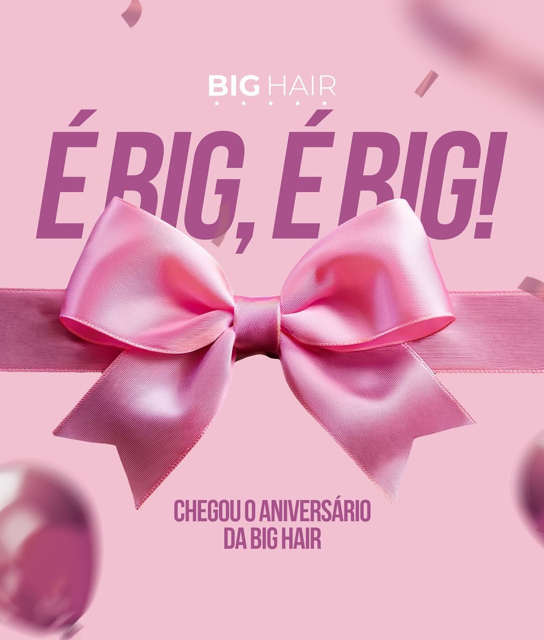 🎉 8 anos cuidando da sua autoestima!
E para comemorar, descontos de até 57% + frete grátis!
Porque você merece esse presente. 💖
🔗Link na bio!
#bighairoficial
#biglovers💖
#quedacapilar
#suplementovitaminico
#cabelossaudáveis