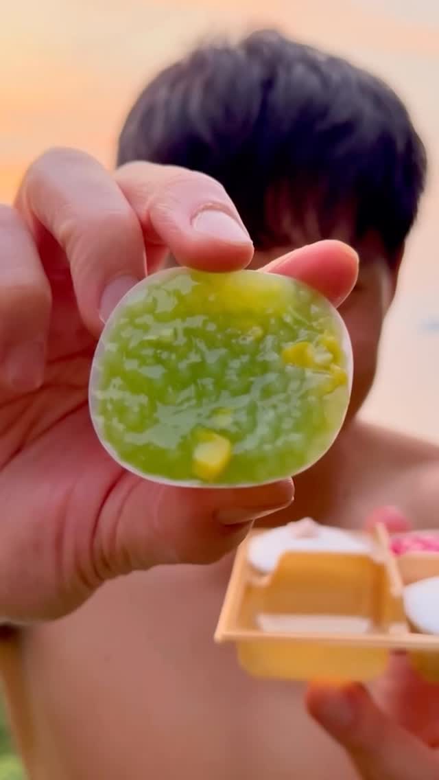 Coconut Milk Pudding at the Convenience Store in Thailand 🇹🇭