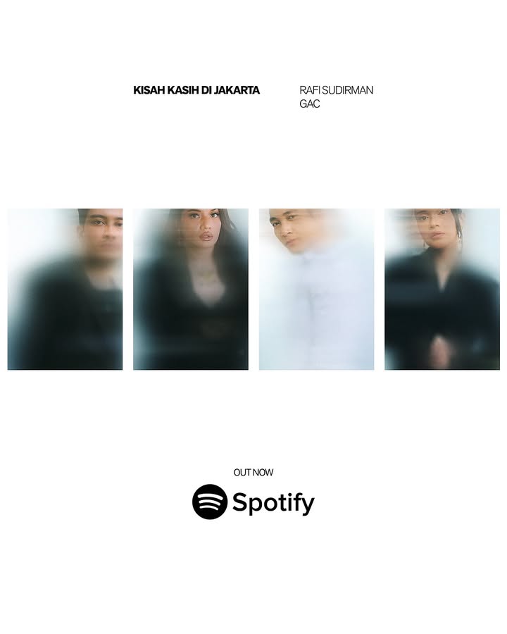 “Kisah Kasih Di Jakarta” 🪩
by @rafisudirman & @gac_music
Written by:
Rafi Sudirman
Gamaliél
Audrey Tapiheru
Cantika Abigail
@dikola_kasih
@farrelcahyono
Music Produced by:
@farrelcahyono
Vocal Produced by:
@gamaliel
Vocals Edited by:
@renedmar
Mixed & Mastered by:
@renedmar
Creative:
@jelita610
@aira.araff
Photographer:
@sylviadelin
MUA for Rafi:
@rewaramakeup
Stylist for GAC:
@graceglorify
Hair Artist for Audrey & Cantika:
@faradilakiki & @hotnidah