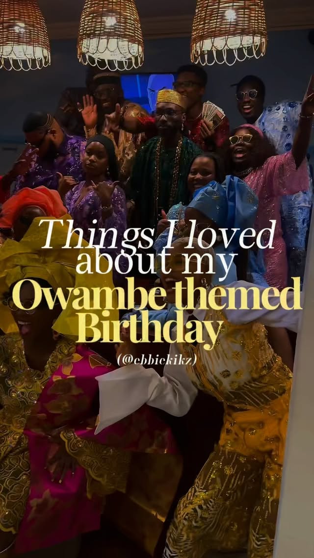 Things I loved about my Genz Owambe Themed Birthday Party 💃🏻💃🏻. What’s your favorite thing from here?
Outfit @shakaratrybe
Video shot by @feyishotit edited by @reeltimeng
#african #africanculture #Yorubaculture #africanlifestylejournalist