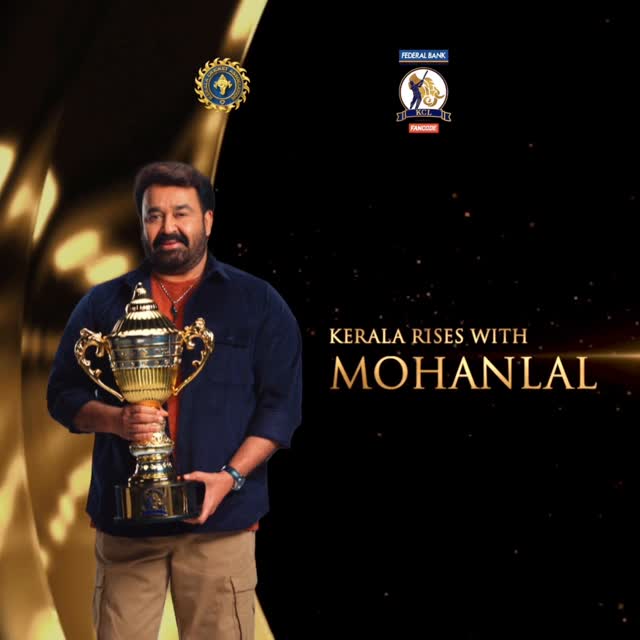 With immense pride and excitement, The Kerala Cricket League welcomes its Brand Ambassador for season 2 - Lt. Col. (Hony.) Dr. Mohanlal! 🥳
An icon of Kerala. A leader of hearts. A true ambassador of spirit. 🙌
#KCL2025 #KCLSeason2