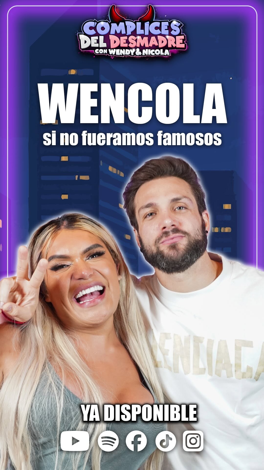 ยฟY si no fueramos famosos? #complicesdeldesmadre #wendyguevara #nicolaporcella #wencola @nicolaporcella12 @soywendyguevaraoficial