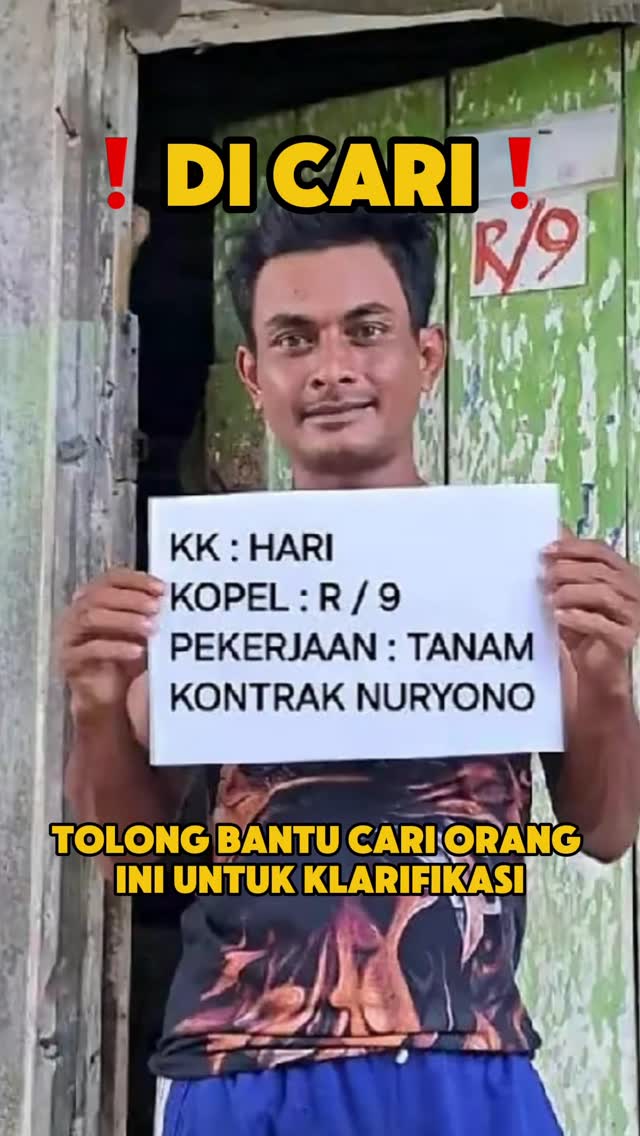 Netizen please do your magic๐๐ป
Ibu itu hanya buruh tebu.
Tinggal di rumah gubuk bersama tiga anak kecil.
Saat Ibu itu pulang dari beratnya bekerja seharian, berharap disambut tawa.
Tapi yang ia temuiโฆ hanya tubuh mungil yang membeku.
Apa dosa mereka?
Jangan bilang ini hanya kasus.
Ini luka yang tak akan sembuh.
Dan kamiโฆ
tidak akan diam.
#justiceforzahra