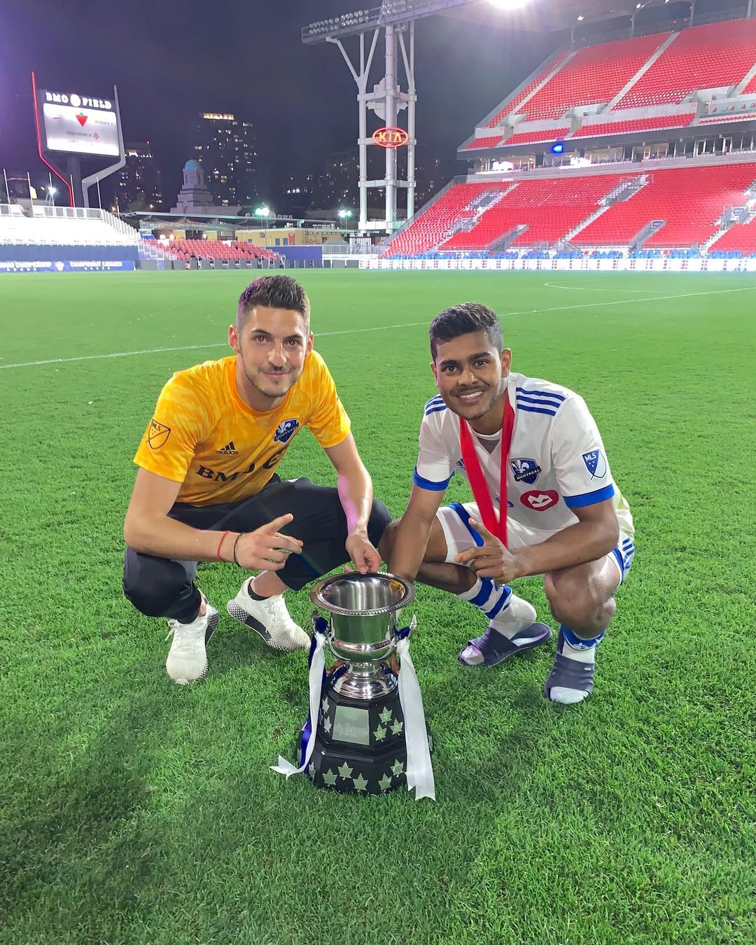 Special night to remember 🍁🏆 the best is yet to come. #Champions