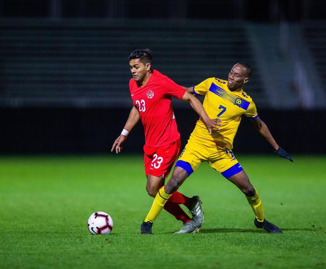 Senior international debut got me feeling blessed. Thanks to all those who helped along the way 🇨🇦 #canmnt