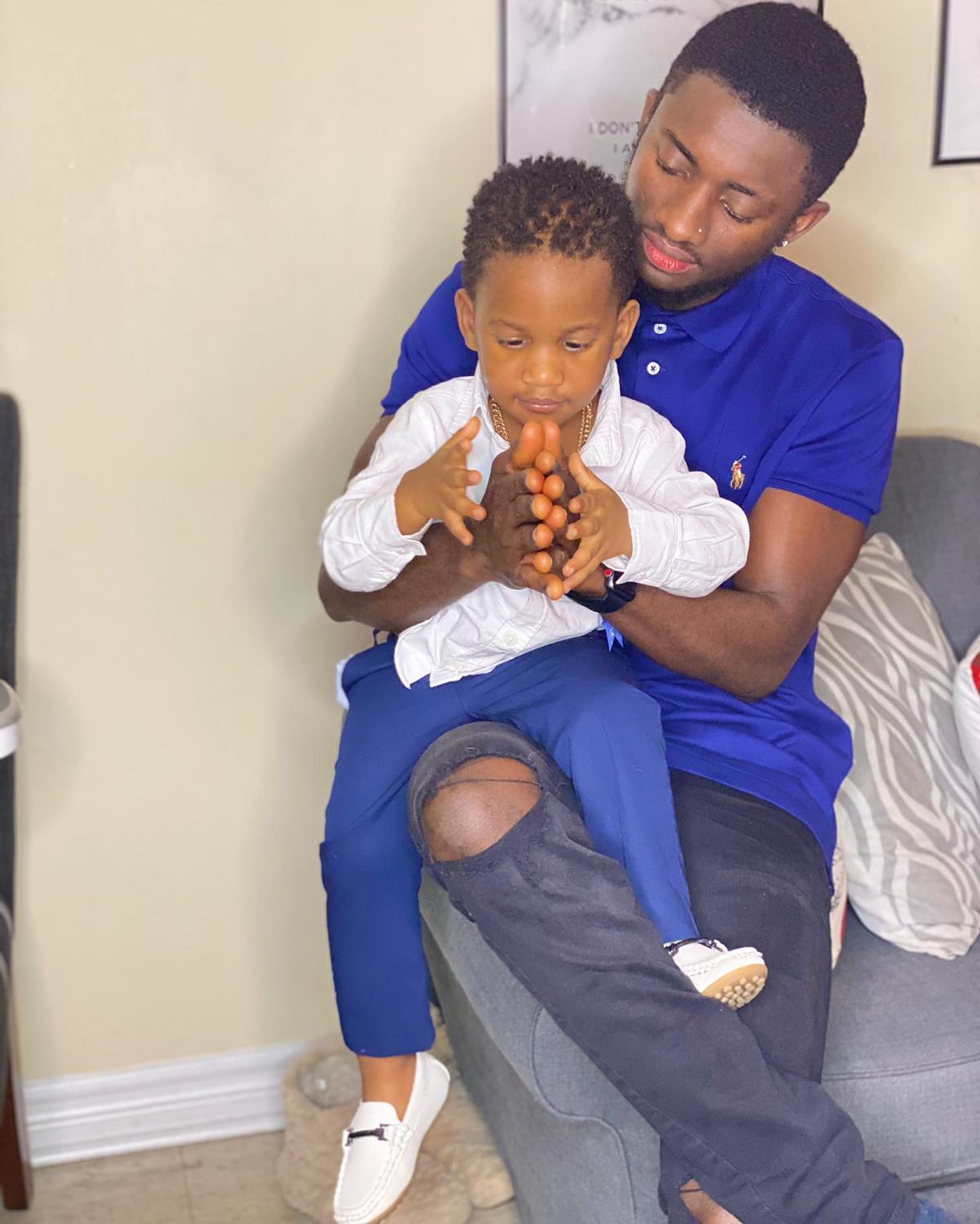 As a father, I speak and pronounce blessings, good health, grace and wisdom into your life Jayden.
HAPPY TWO YEARS BIRTHDAY