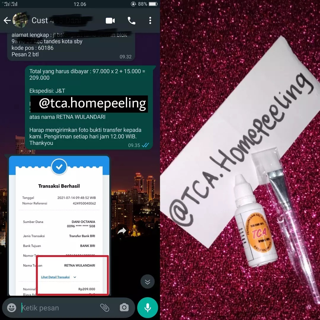 yg sudah tau dan berhasil hasilnya pasti repeat order lagi deh, karna emang udh kebukti shaaay
yuk yg order bisa langsung WA nomer di bio