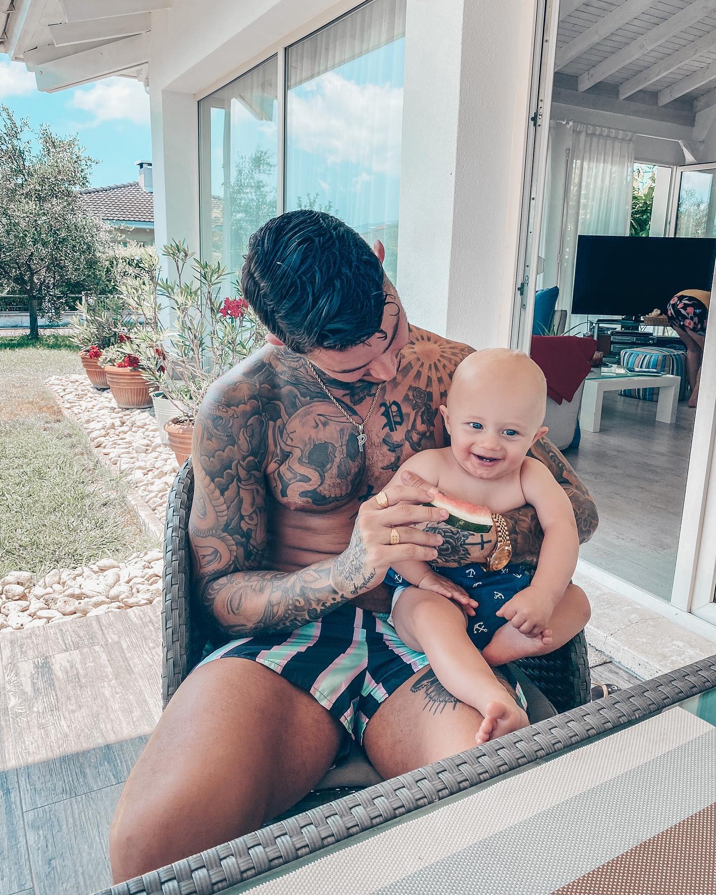 Uncle & Damien 🥹🍉