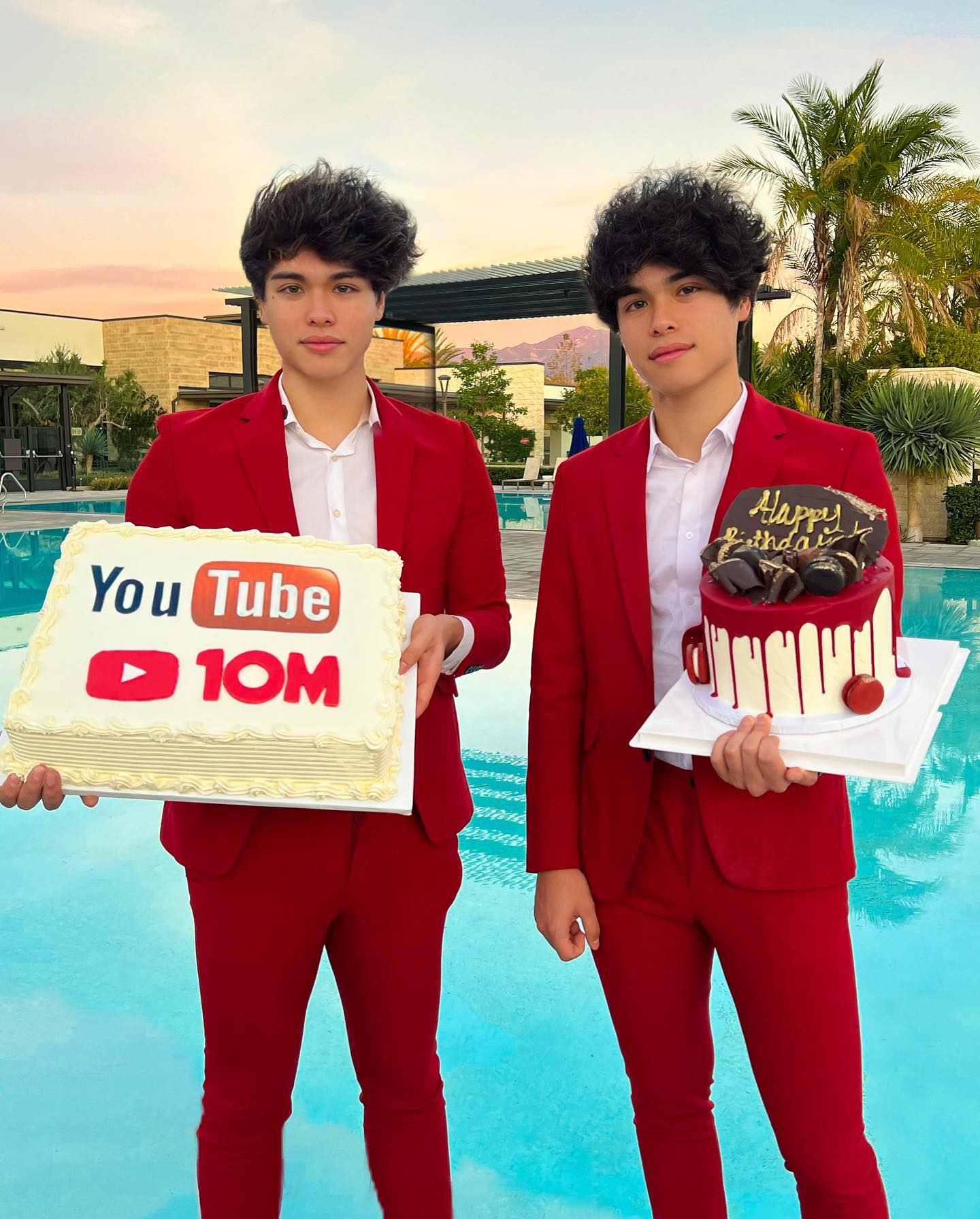 Birthday Twins 🥳🎂❤️ So thankful for 10 Million Subscribers on YouTube. The perfect birthday gift.. It’s crazy how we started out making videos in our bedroom and NOW look at us.. we’re still making videos in our bedroom 😂 But I can’t express enough how happy it makes us that so many people enjoy watching our videos. Thanks to each and every one of you for your support and following along on our journey throughout the years ❤️ This is just the beginning 😩🤪😭👺