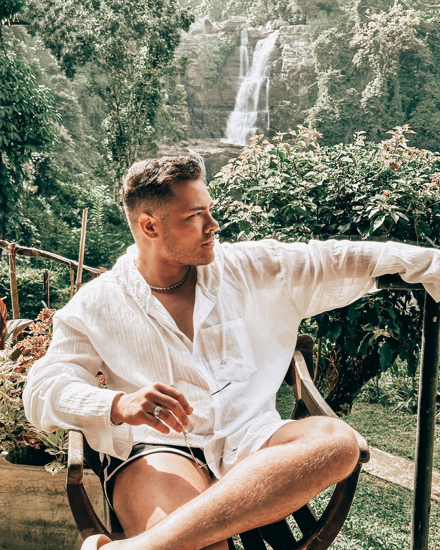 Waking up to this view has done wonders internally. Feeling blessed to be able to experience things like this in life. The world is beautiful! #rambodafalls
