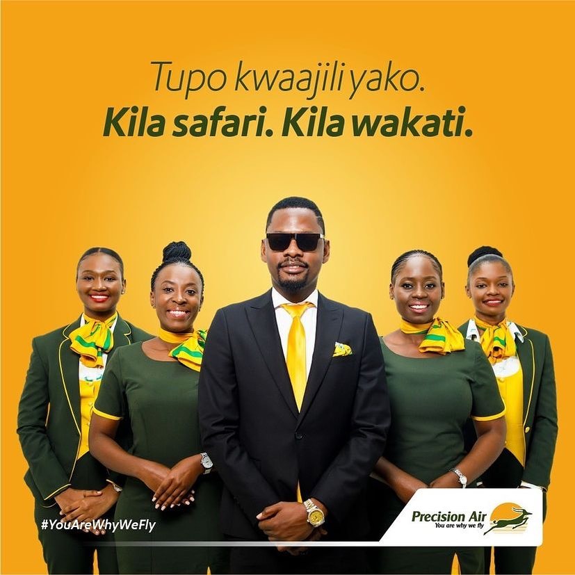 Uwapo tayari kwa safari, @precisionairtz iko tayari kukupeleka. Furahia kufika salama na Precision Air kila wakati.
#YouAreWhyWeFly #TukutaneAngani