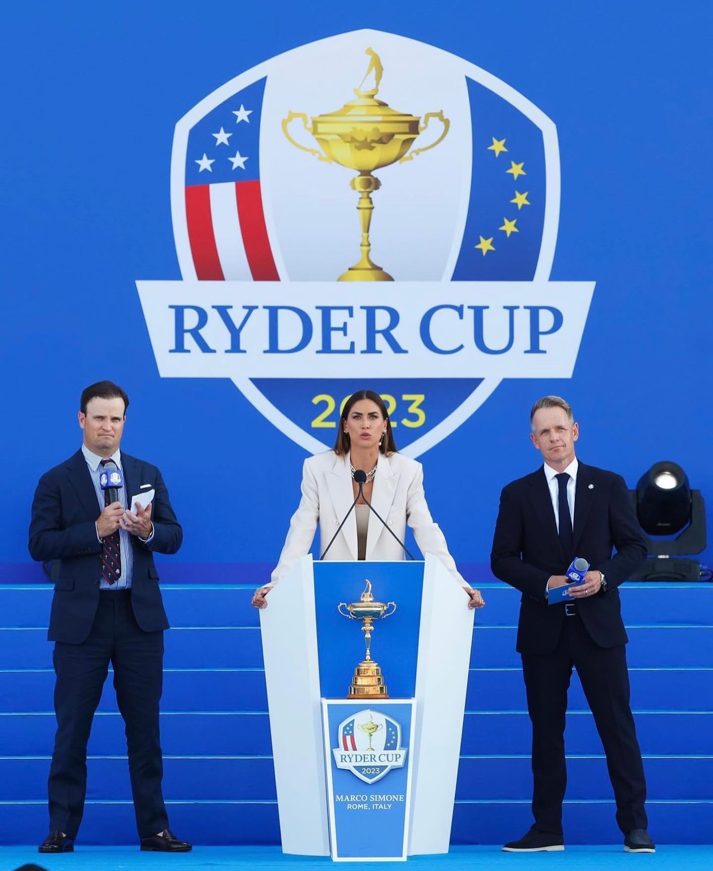 The opening ceremony of the Ryder Cup 2023 ⛳️