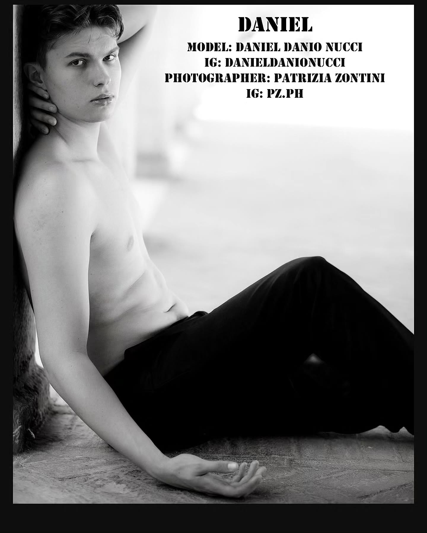 Editorial for:
◾Selin Magazine
>>>Issue 33 Vol. 4
@selin.magazine
~
sʜᴏᴏᴛɪɴɢ: Daniel
ᴘʜᴏᴛᴏɢʀᴀᴘʜᴇʀ: Patrizia Zontini @pz.ph
ᴍᴏᴅᴇʟ: Daniel Danio Nucci @danieldanionucci
~