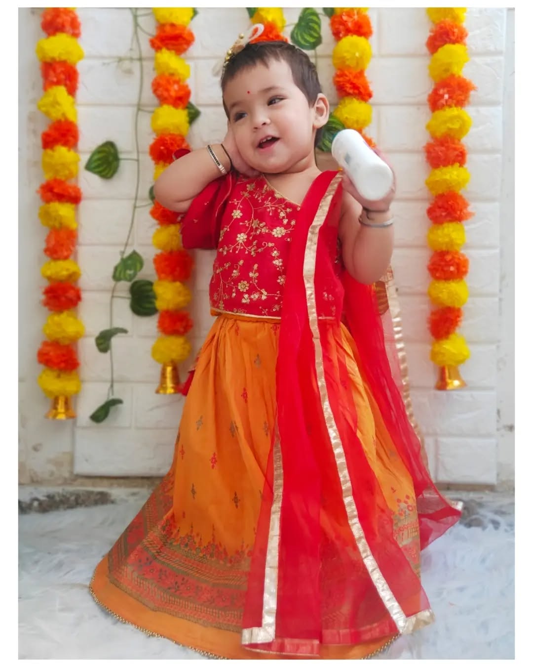 #incollabration with Firstcry
My favourite time has arrived love festive season and
dolled up my daughter mitakshi. A festival is full of sweet childhood memories, a sky full of fireworks, a mouth full of sweets, a house full of diyas,a heart full of joy and traditional dresses. Wishing you all a very Happy Diwali Guys!!
And when it's about festive or ethnic outfits, I always choose @firstcryindia
I've purchased this super stylish and comfortable lehenga choli set from @firstcryindia for my lil doll. And i've a good news for all of you
If you're also looking for beautiful ethnic outfits for this diwali, then checkout @firstcryindia festive collection on their app or website.
So, what are you waiting for? Shop this festive season.
And what's better than getting a 50% on Fashion and 45% on everything else using your my personalized code.
Just use my code " AASSDW23 " and avail this amazing offer.
Also to make your shopping spree more exciting, I have this amazing contest for you all.
Post a picture of the child in a Diwali ready outfit.
Use hashtag: #firstcrywalidiwali23Contest
Tag me and @firstcryindia
So get going and make the most of this festive offer.
@firstcryindia
#firstcrywalidiwali23 #firstcrywaliDiwali #firstcryindia #firstcry #FussNowAtFirstcry #firstcryindia #firstcryforbabies #babyessentials #happybaby #diwali2023 #firstcrysale #firstcryfashion #firstcryshopping #firstcry #kidsfashion #kidsinspo #kids #collaboration #shopatfirstcry #diwali #diwalicelebration #diwalioutfit