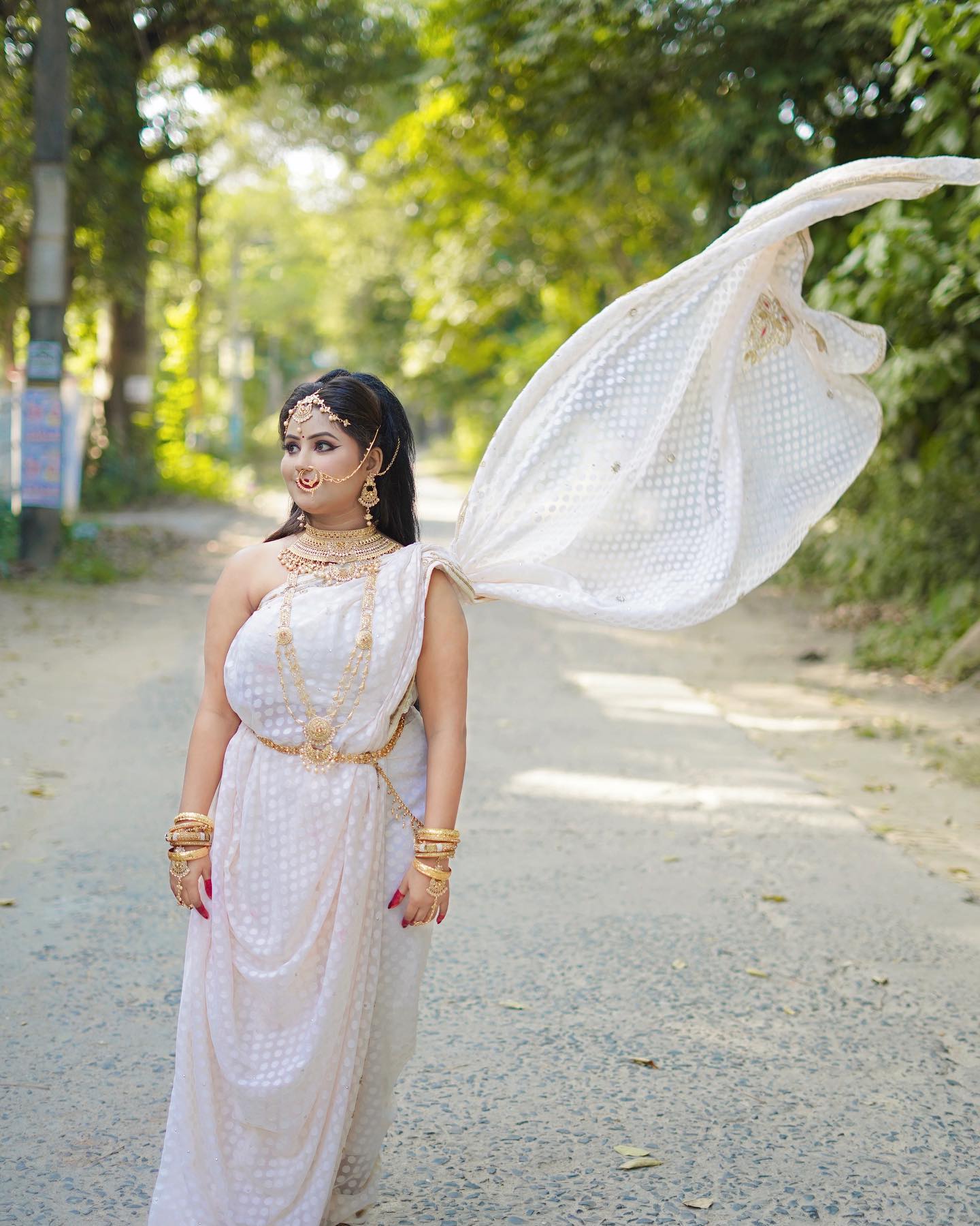 sati mata look❤️🥰#trending @